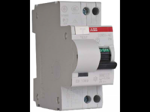 Siguranta automata bipolara cu protectie diferentiala 10A 30mA DS951 AC-C10/0,03A ABB