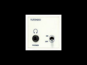 Modul pentru casti stereo, alb, TUTONDO