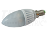 Sursa LED, mat, forma de lumanare LGY5W 230VAC, 5 W, 2700 K, E14, 370 lm, 250A&deg;