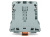 2-conductor through terminal block; 95 mmA&sup2;; lateral marker slots; only for DIN 35 x 15 rail; POWER CAGE CLAMP; 95,00 mmA&sup2;; gray