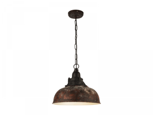 Lampa suspendata GRANTHAM 1 antique-brown, beige 220-240V,50/60Hz IP20