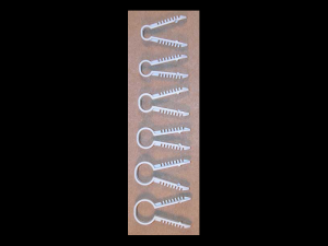 Clema tip scoaba pentru fixare cabluri electrice pe perete 6-7mm