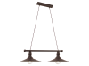Lampa suspendata stockbury antique-brown,