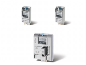 Modul de temporizare - Vezi releele din seriile 40, 44, 46, 55, 56, 60 si 62, Standard, 12...24 V, Bi-func&Egrave;&#155;iune (AI, DI), C.A. (50/60 Hz)/C.C.