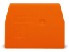 Separator plate; 1 mm thick; orange