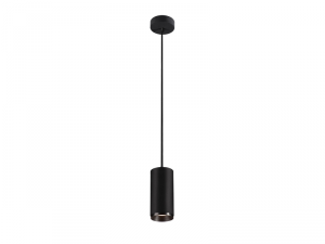 Lampa suspendata, lustra NUMINOS M Pendant, black Indoor LED recessed ceiling light black/black 4000K 24A&deg;,