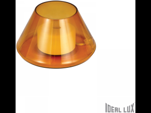 Veioza Fiaccola, 1 LED, 500 Lm, dulie GX53, D:170 mm, H:100 mm, Chihlimbar