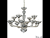 Candelabru casanova, 16 becuri, dulie e14, d:1200 mm,