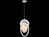 Lampa suspendata Modern Orion ,1 x E27,D.210,cm,H.380 cm,Alb