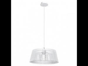 Lampa suspendata Narola,1x60w,alb,con