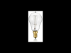 Bec incandescent decorativ sfera, 40w,