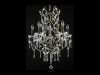 Candelabru diamant crystal castle,5 becuri dulie e14,