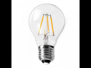 Bec LED Filament,4w,E 27,lumina calda,bulb sticla,dimabil