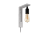 Lampa perete TOCOPILLA alb-patina, negru 220-240V,50/60Hz