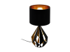 Lampa de masa CARLTON 5 negru, copper 220-240V,50/60Hz