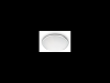 Plafoniera ring, 1 bec, dulie e27, d:250 mm, h:100 mm, alba
