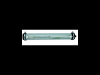 Lampa antiex clasa 1 IP68 2xT8 LED pregatit pentru tub led 120 cm lungime IK10 zona II Airfal