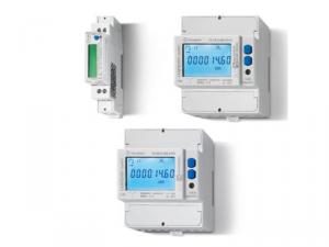 Contor de energie - RS485 Modbus integrated interface + SO pulse output, 3 x 230/400 V, C.A. (50/60Hz), Doua tarife, 80 A, 3-faze cu afisaj LCD, Standard, Versiuni conforme MID