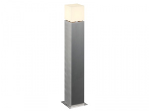 Lampa pla, SQUARE POLE 90 lampi Etaj E27, din otel inoxidabil