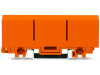Suport sina omega pentru clemele  2273 Series; for DIN-35 rail mounting/screw mounting; orange