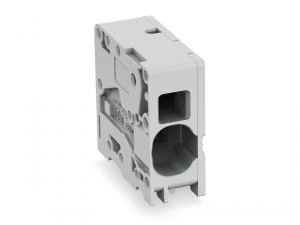 PCB terminal block; 16 mmA&sup2;; Pin spacing 10 mm; 1-pole; Push-in CAGE CLAMPA&reg;; 16,00 mmA&sup2;; gray