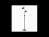 Lampa de podea Polly, 1 bec, dulie E27, D:220 mm, H:1540 mm, Negru