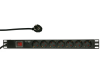 Pdu 19", 7xschuko, comutator,