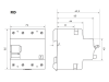 Intreruptor diferential 125A, 4-poli, 100mA, tip A (puls)