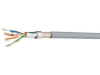 Cablu flexibil sf/utp cat.5 200mhz 4x2xawg26 pvc gri