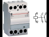 Contactor modular contax, 40a, 230v, ca/cc, 3 module, 2nd, alb