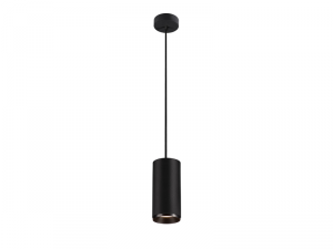Lampa suspendata, lustra NUMINOS L Pendant, black Indoor LED recessed ceiling light black/black 4000K 24A&deg;,
