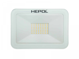 Proiector LED HEPOL IPRO MINI, IP65, 50W, alb, lumina calda