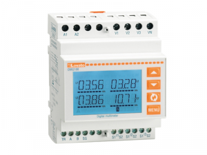 MODULAR LCD MULTIMETER, NON EXPANDABLE, BACKLIGHT LCD ICON DISPLAY, AUXILIARY SUPPLY 100-240VAC/115-250VDC. MULTILANGUAGE: ITALIAN, ENGLISH, FRENCH, GERMAN, SPANISH AND PORTUGUESE