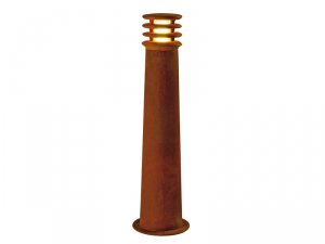 Lampa podea, RUSTY A&reg; Lampadare 70, stand de podea rugina in aer liber, cu LED-uri, 3000K, otel rotund, ruginite, A&#152; / H 19/70 cm,