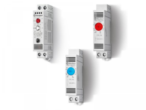 Termostat de panou (industrial) - 1 contact, 10 A, Standard, (0...+60)A&deg;C, Termostat - Montare pe &Egrave;&#153;ina 35 mm (EN 60715), NI (contact normal inchis)