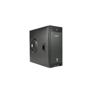 Carcasa Spire JetBlack, otel, Front USB & Audio, Aluminium door, 10 internal bays, ventilator 12cm, fara sursa, SP-7060B