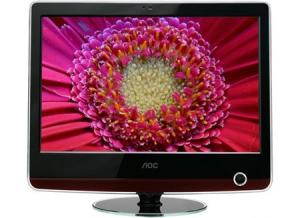 Monitor LCD AOC WLED V22 21.6 inch Verfino 1680x1050 Web Cam, Black
