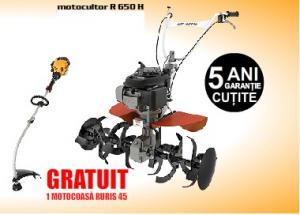 Motocultor Ruris R 650H + Motocoasa