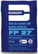 DURAZIV FP 27 GLET DE CIMENT ALB PENTRU EXTERIOR 20KG