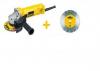 POLIZOR UNGHIULAR MIC D28111KD DEWALT + DISC DIAMANT(PROMO)