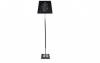 Lampadar firletka 1x60w e27 crom si metal negru cu