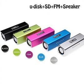 Mini Boxa Portabila MUSIC ANGEL alimentare USB, Radio Fm, Suport TF(Micro SD), U-Disk  - JH-MAUK2B