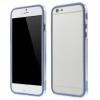 Rama de protectie / Bumper Transparent pentru iPhone 6 / 6S - Albastru Inchis 095