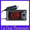 Termometru / ceas auto digital ecran lcd zl811