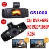 Gs1000 - camera trafic hd video dvr auto 5 mp display
