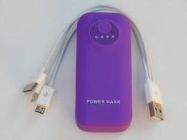 Baterie externa MicroUsb Mov Power Bank 5600mAh pentru (Samsung si alte telefoane ) iphone 4, 4S, 5, 5s, si iOS 7 Cod 06