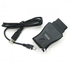 Cablu adaptor diagnoza NISSAN mini mufa 14 pini pe USB