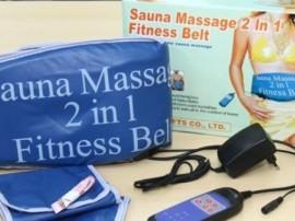 Centura pentru slabit / masaj - Sauna Massage 2 in 1 Fitness Belt