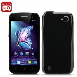 M644 Telefon Android cu Proiectie - Display 4.5'', Procesor Dual Core MTK6577, DLP RGB 845X480 Proiector, Dual Sim, 1 GB RAM, 4 GB ROM