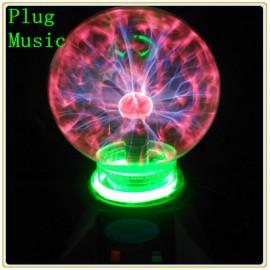 Lampa glob cu Plasma Sphere 8 inch si sunet
